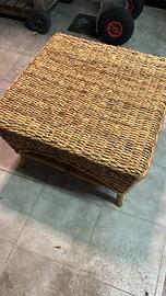 Tavolino da esterno in banano