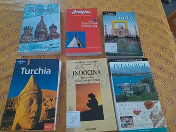 6 libri guide assortite