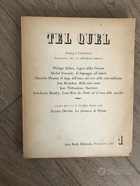 Tel Quel 1968 1 edizione italiana dalla Jaca Book