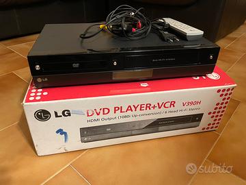 LG V390 combo DVD player + VHS