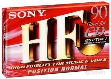 Audiocassette registrate