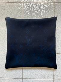 Federa Louis Vuitton Blu Cuscino 40x40