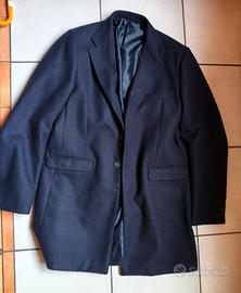 cappotto blu Nuovo tg 54/52 made in Italy 