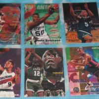 Lotto 6 vintage Cards anni 90 Basket Usa NBA 95 96