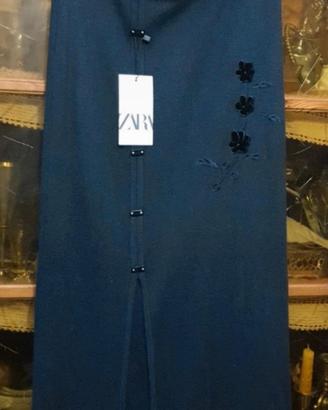 Gonna  matita XL Zara grigio fumo di londra