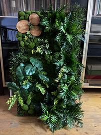 composizione di fiori finti decorativa