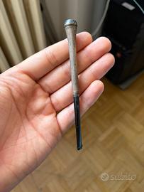 Bocchino Vintage in argento 925 zigrinato