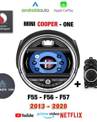 Monitor Carplay 9 pollici  MINI COOPER 2013-2020