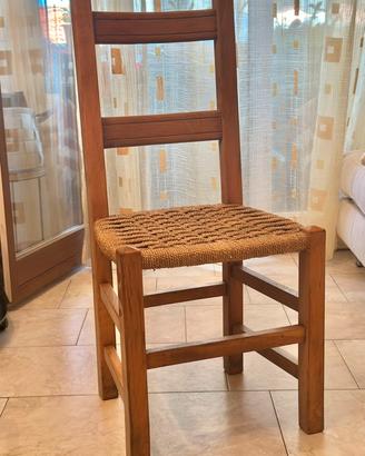 Sedie rustiche