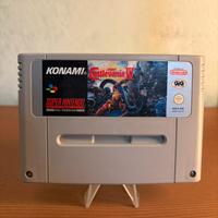 super castlevania iv snes pal ita originale gig