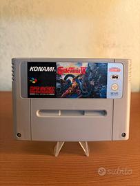 super castlevania iv snes pal ita originale gig