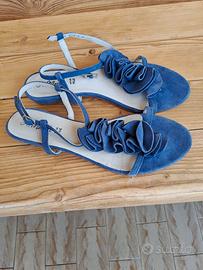 sandali da donna in pelle 