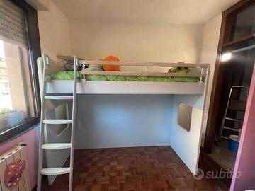 struttura letto a soppalco