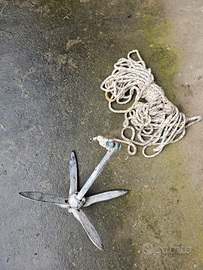 Ancora a 4 bracci piu cima 20 m