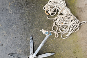 Ancora a 4 bracci piu cima 20 m