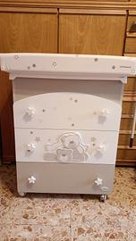 Bagnetto cassettiera fasciatoio dolcestella