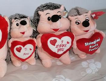 Ricci peluche san valentino cuore ti amo