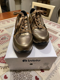 Inblu - sneaker bronzo - taglia 39