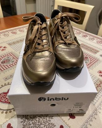 Inblu - sneaker bronzo - taglia 39