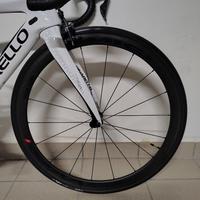 Ruote pattino carbonio Miche SWR carbon rim brake