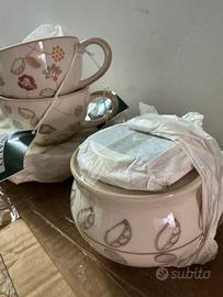 Set tazze zuccherieria e biscottiera WALD