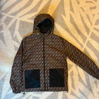 Giacca a vento Fendi con motivo FF 🧥
