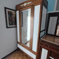 armadio legno antiquariato 