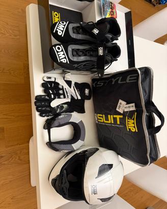Abbigliamento OMP per Go kart