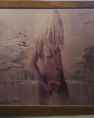 Sergio Vacchi - Nudo nel Vento