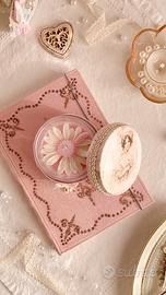 Candela vintage"Attesa di luce"in ￼era di soia