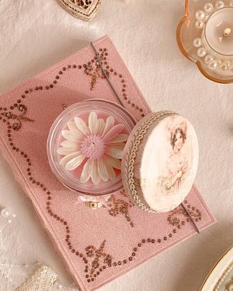 Candela vintage"Attesa di luce"in ￼era di soia