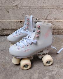 pattini a rotelle casco e protezioni bimba OXELO 