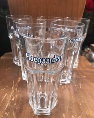 Bicchieri birra Hoegaarden