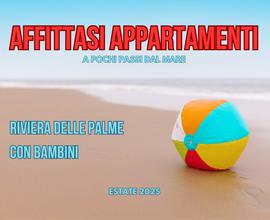 Appartamento di 120 mq - terrazzo - seconda fila