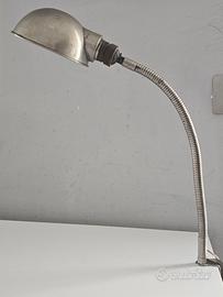 lampada da scrivania industial design anni 60