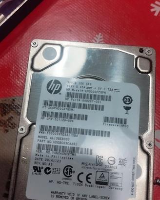 Hdd 300 GB 10k SAS 2.5"