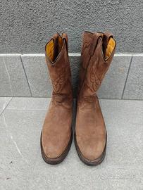 Stivali monta western usati pochissimo numero 42