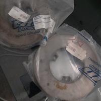 coppia dischi freno anteriori per kart vintage