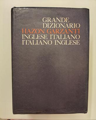 Grande Dizionario Hazon Garzanti Italiano Inglese 