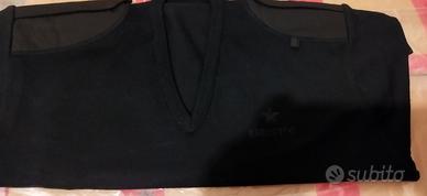 Pullover nero maglione esercito nuovo tipo