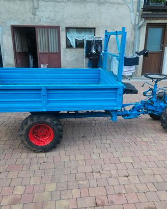 MOTOAGRICOLA NIBBI 4X4 CON MOTORE LOMBARDINI!!!