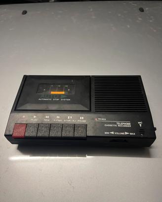 Registratore a Cassette Vintage TR 603
