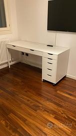 Scrivania e cassettiera ALEX (ikea)