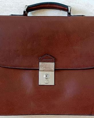 Borsa in vera pelle ventiquattrore professionale
