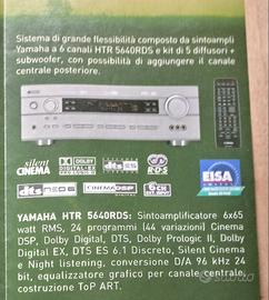 Impianto home cinema Yamaha