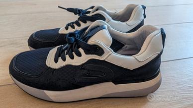 scarpe uomo Alberto guardiani taglia 41 blu/bianco