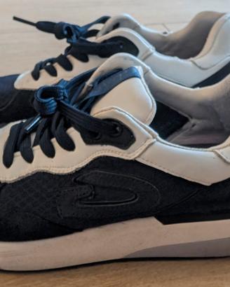 scarpe uomo Alberto guardiani taglia 41 blu/bianco