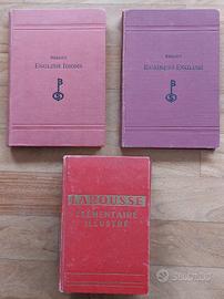 Vocabolari Berlitz e Larousse anni 40-50