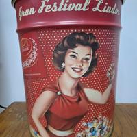 Bidoncino pubblicitario a marchio Lindt