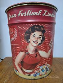 Bidoncino pubblicitario a marchio Lindt